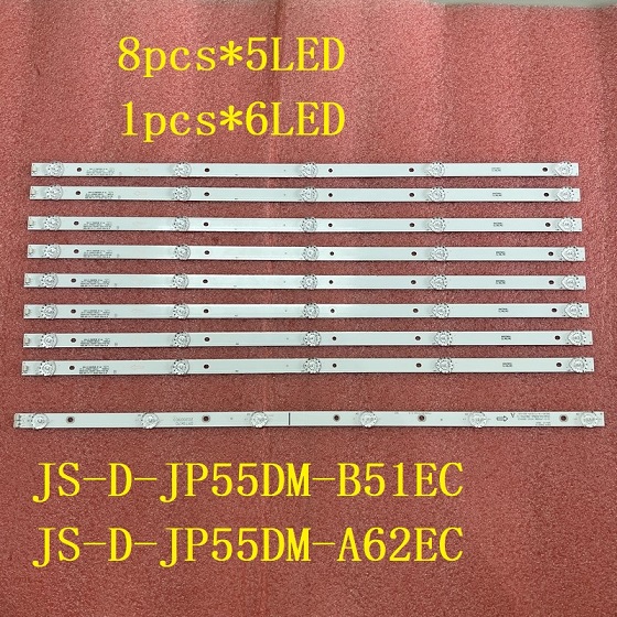 LED Strip(9)For ND55KS4000 JS-D-JP55DM-B51EC JS-D-JP55DM-A62EC 6V/LED 55DM1000