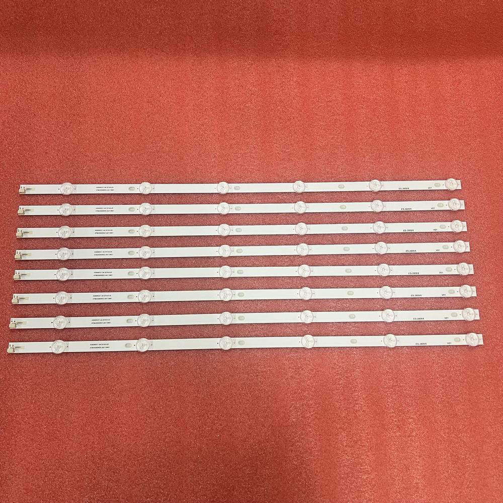 8pcs/set LED Strip For Toshiba 55LF621C21 55LF621U21 K550WDC1 A4 4708-K55WDC-A4113N01