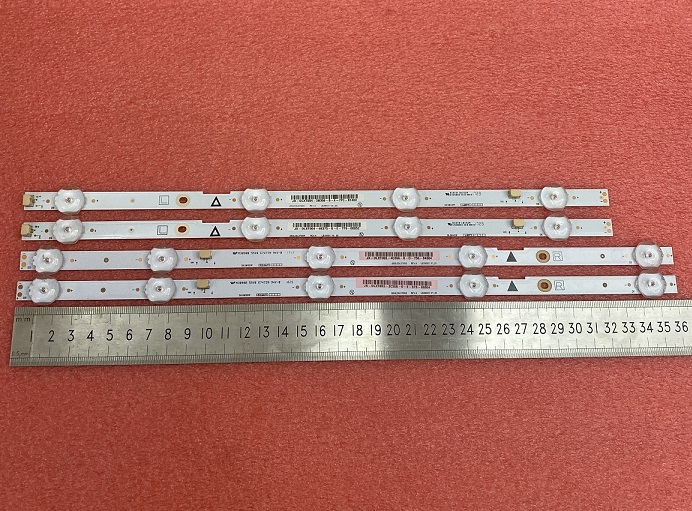 4 PCS LED strip for UDULEDLXT003 UDULEDLXT004 LB39501 V0_00 V1_01 39.5 W4S1P M30900 55V0 E74739