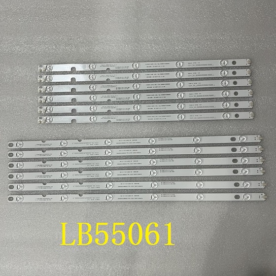LED strip(12)For KHP200681A KHP200682A LU55V809 LE55A6R9 LE55A6R9A LB55061 SVJ550AD6