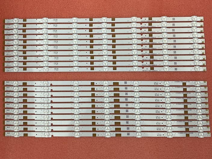 20 PCS/set 7LED LED strip for LB55065 V0_04 V1_04 77900 E213009