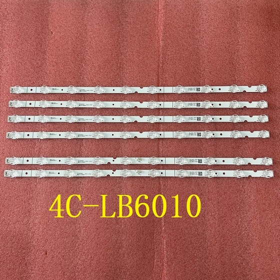LED bar(6)For TCL 60F60 60D6 60U5950C 60EP660 4C-LB6010-YH01J 4C-LB6010-YH02J 4C-LB6010-HR01J