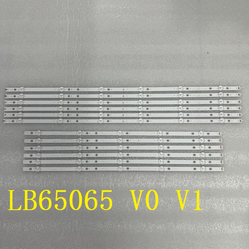 LED strip(12)For 65PUS6554 65PUS6504 E4SW6518RKU E4ST6519RKU LB65065 V0_00 LB65065 V1