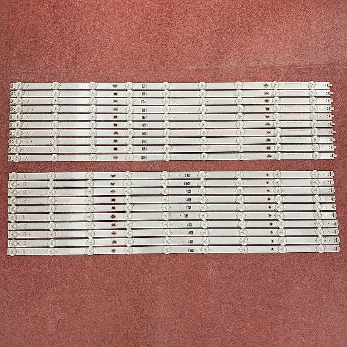 20pcs LED Backlight strip for VIZIO LAUAQDKV M657-G0 M657-G LB6507N V0 V1_02 E355813