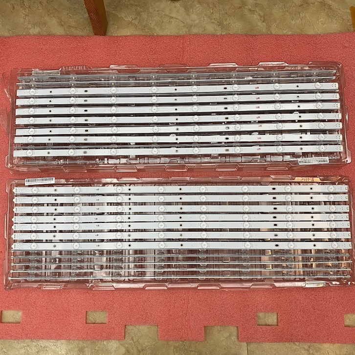 New 14 PCS/set LED backlight strip for Vizio E75-E3 XY-MC E75 R L LB75011 V1_06 V0_05 E466169
