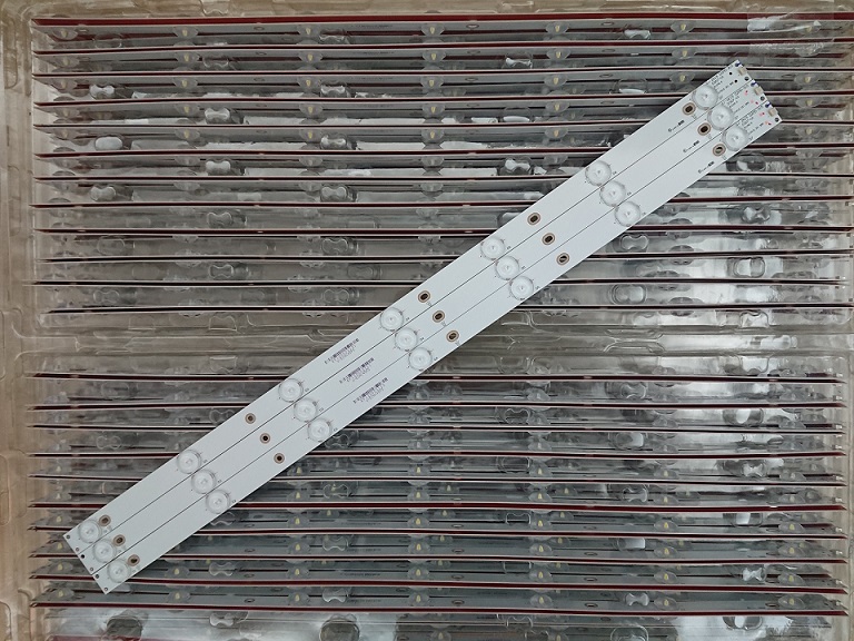 3pcs 7LED 615mm LED strip for LBM320P0701-FC-2 32PFK4309-TPV-TPT315B5 32PFK4309 32PHS5301 TPT315B5