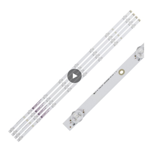 LED bar(4)For 43PUS6703 43PUS6503 43PUS6753 43PUS6262 43PUS6400 43PUS6162 LB43104  LBM430M0801-BW-3