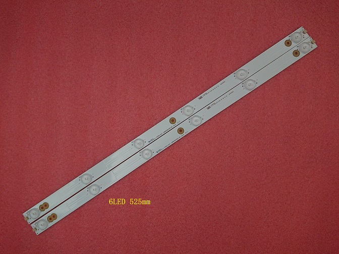 2 PCS*6LED LED backlight strip LBM500P0302-EE-1S for HD500DU-B52 LBM500P0302 LED50K300U