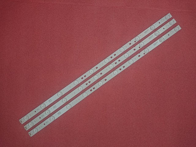 3 PCS 10LEDs 635mm LED strip for 32PAL535 LED315D10-07(B) 30331510219 LED315D10-ZC14-07(A) 303315102