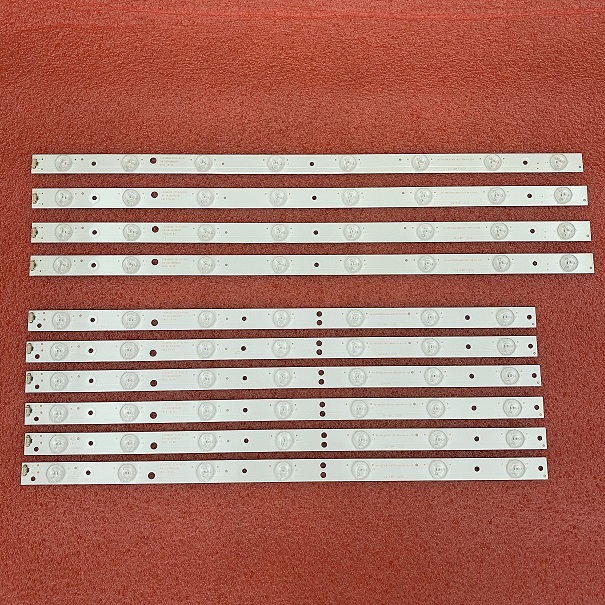10pcs LED strip for JVC LT-48C540 LSC480HJ01-8 LED48D7-ZC14-01 LED48D8-ZC14-01 30348007201