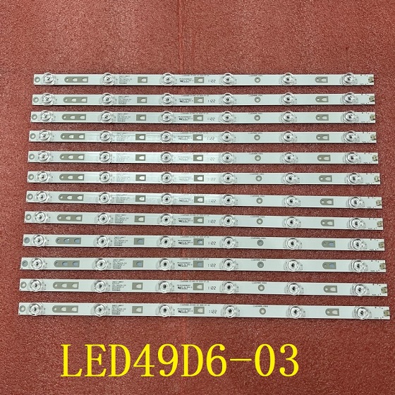 LED Strip(12)For Haier LE50U6500TF FD4951A-LU LED49D6-03(A) 30349006203 LED50D6-ZC14AG-03