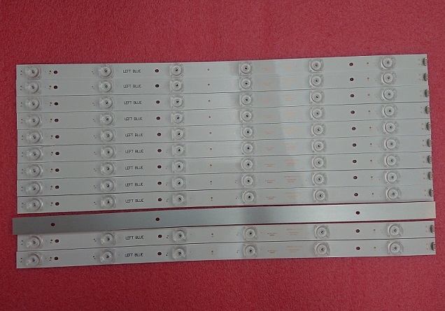 12 PCS 6LED 495mm LED strip for LE50A7100L LED50D6-ZC14-01(A)(A)30350006202 30350006201