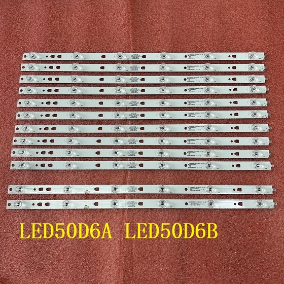 12pcs LED bar For LE50A7100A LS50AL88A72 LED50D6A LED50D6B-01(A) 30350006211 LED50D6-ZC14AG-03