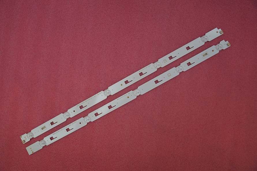 2 PCS*5LEDs LED strip LM41-00116J LM41-00116H SAMSUNG 2015SONY55 FCOM-05-LEFT Right for XBR-55X700D