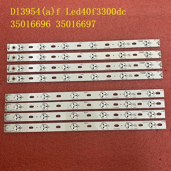 8pcs/set LED strip For Led40f3300dc 35016696 35016697