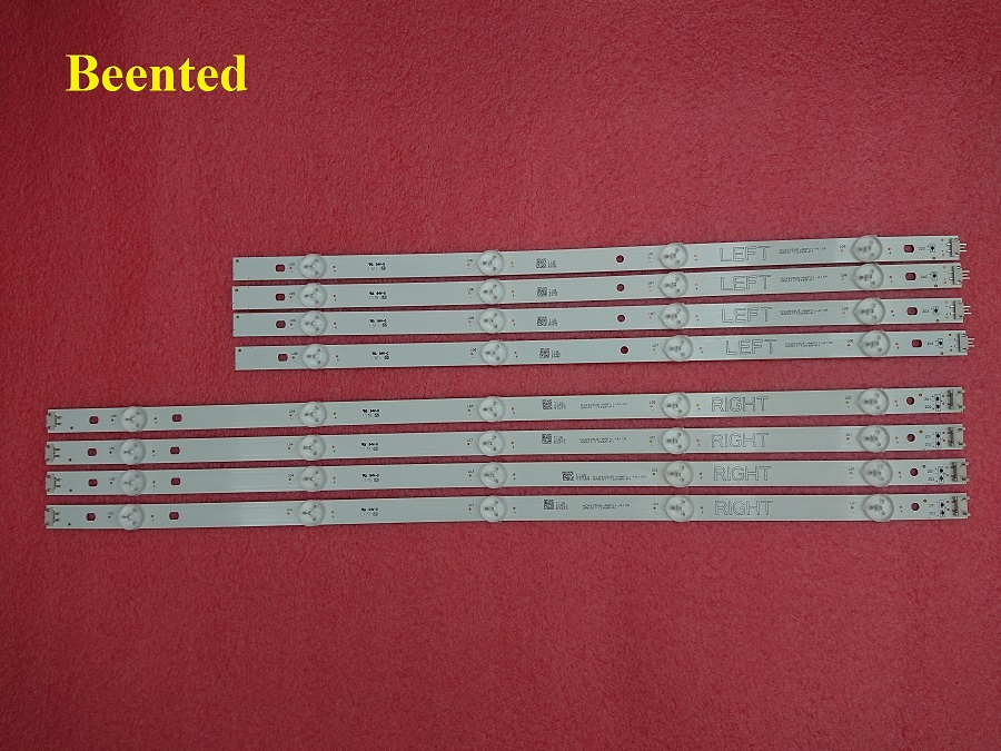 LED strip(8)for LG NC490DUE-AAFX1-41CA GAN01-1294A-P1 GAN01-1295A-P1 GAN01-1318A-P1 GAN01-1317A-P1