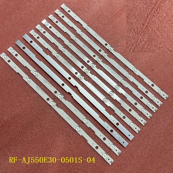 LED strip(10)For Sharp RF-AJ550E30-0501S-04 LC-55UI7352K LC-55UI7252K LC-55CUG8052K LC-55CFG6022E