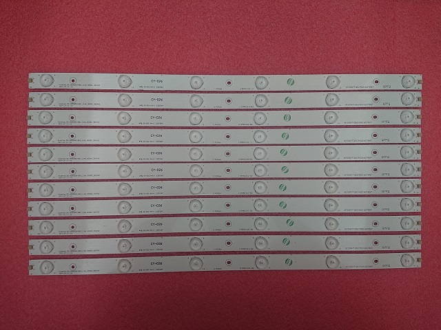 11 PCS/set 6LED RSAG7.820.6311 for 55 inch HD500DU-B01 LED50K320U