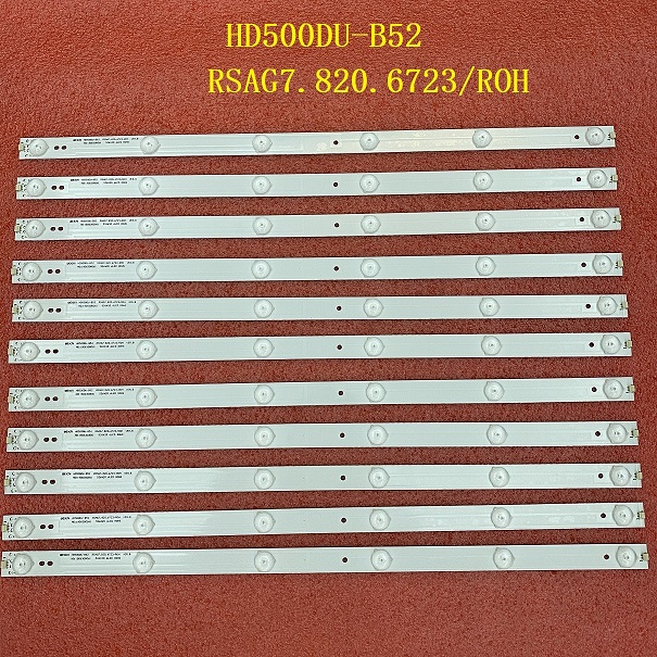 11pcs LED strip For Sharp/Hisense 50H7C LC-50N6000U LED50K5100 HD500DU-B52 RSAG7.820.6723/ROH