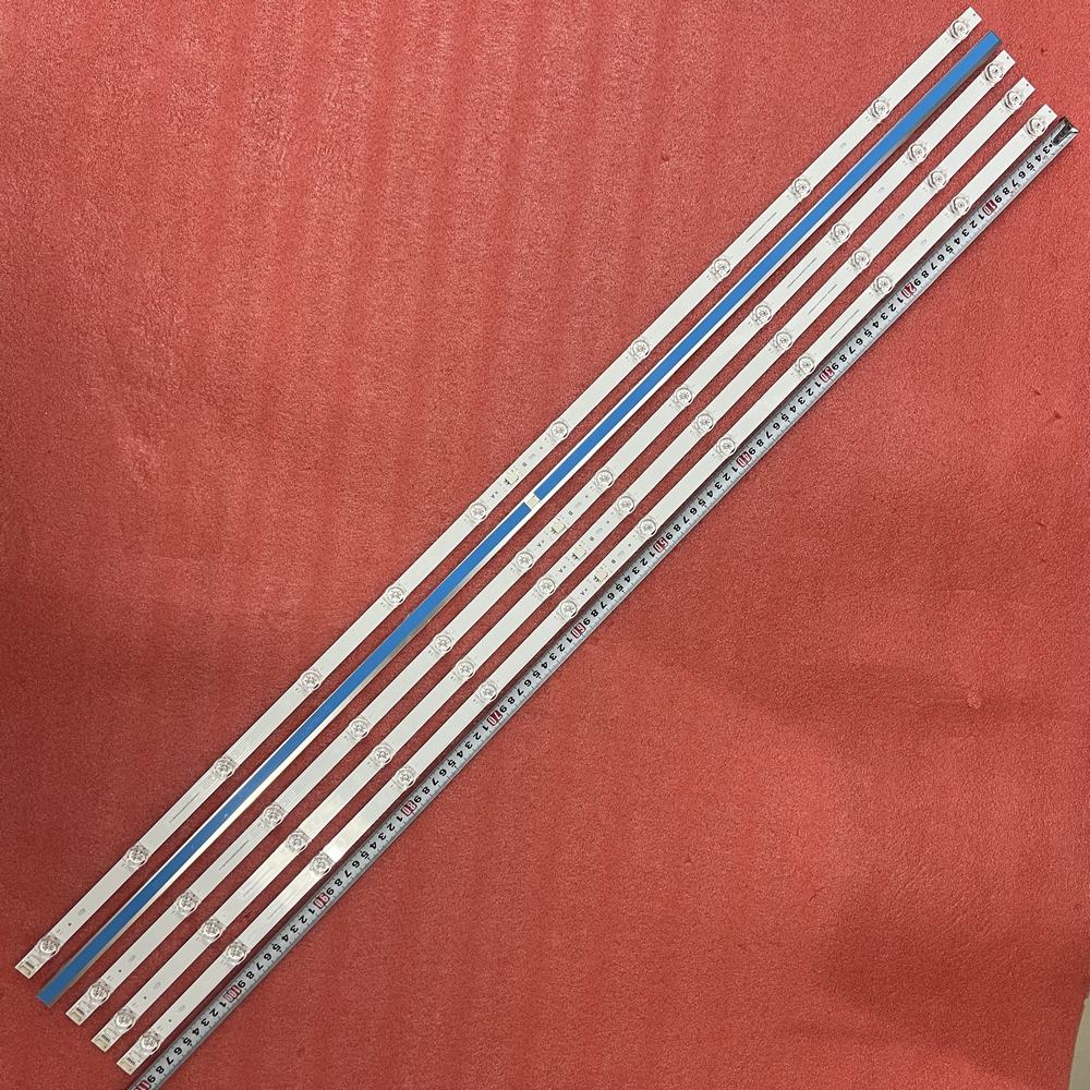 1set LED Strip For Hisense 55E76GQ H55B7500 H55B7500UK CRH-BT55X330301405069REV1.2 SH55D14-ZC29AG-0