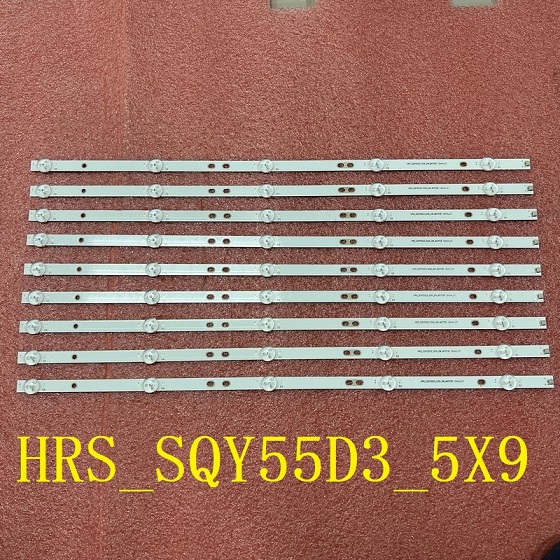 LED strip(9)For HRS_SQY55D3_5X9_2W_MCPCB 5544U HV550QUB-F5A RCA RNSMU5545