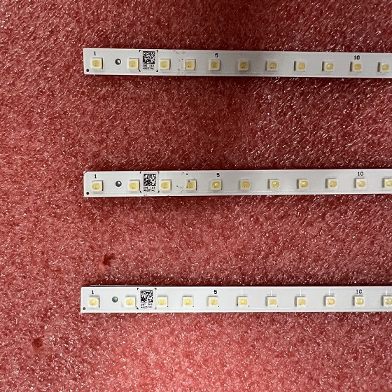 LED bar(3)For Samsung QN75Q60 QN75Q60RAFXZA QN75Q6DRAFXZA BN96-48257A STC750A37 3030F BLUE 60EA
