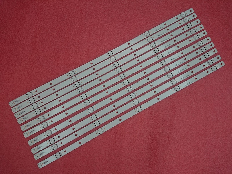 New Kit 10pcs 5LED 610mm LED strip for Vizio E60-E3 SVG600A30_Rev00_5LED_160602 SVG600A25