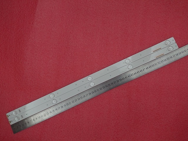 kit 2 PCS 5LEDs 580mm LED backlight strip for LED32EC200 SVH320AJ4 5LED REV07