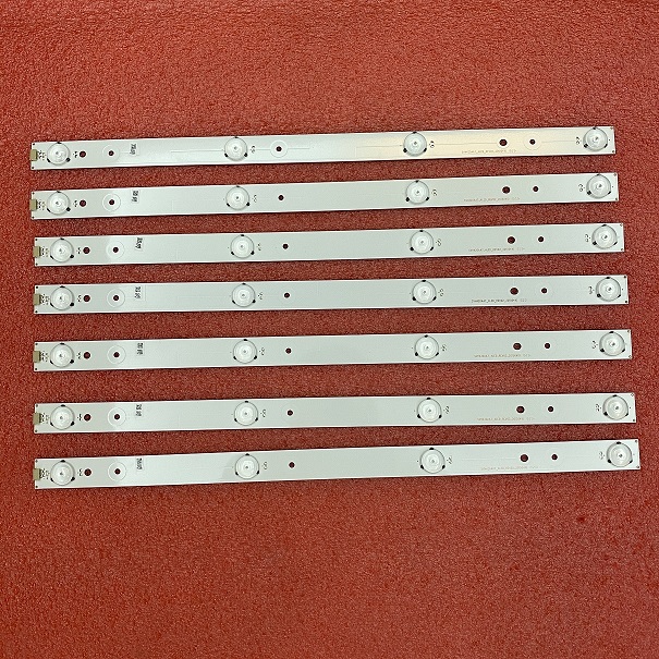 7 PCS LED strip for HISENSE SVH420AB2 SVH420AB3 SVH420AA7_4LED 43H7C 43H7C2 Sharp LC-43N4000U