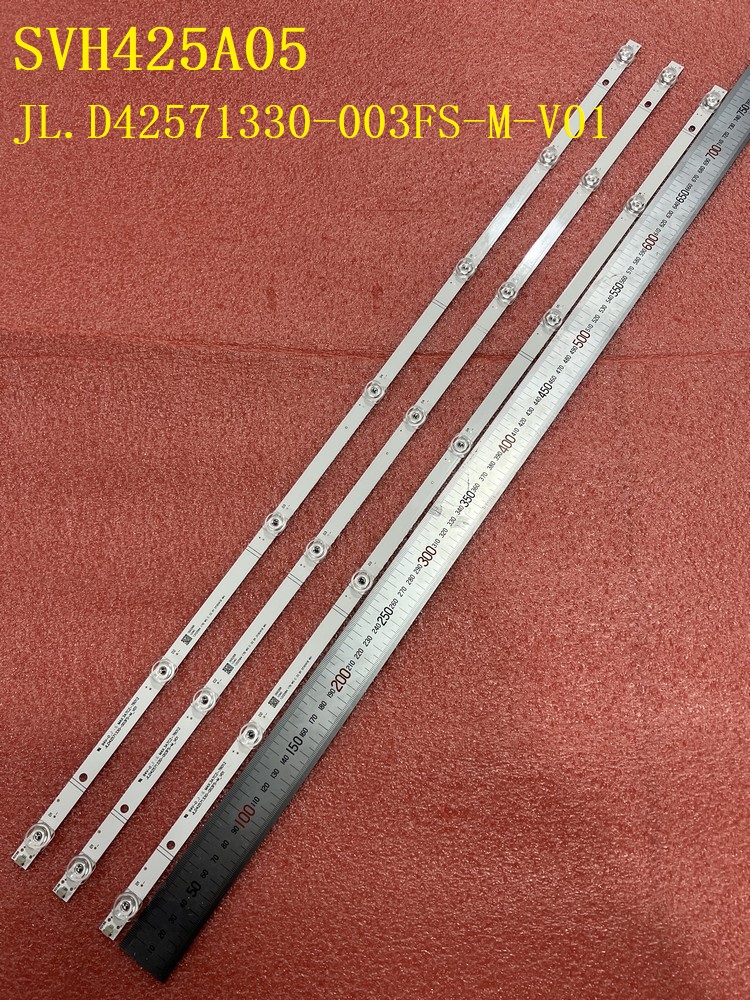 LED Strip for 43A6101EE H43BE7000 H43B7100 H43B7100UK HL 43J802 SVH425A05 JL.D42571330-003FS-M-V01