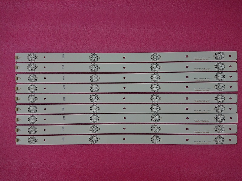 New Kit 9 PCS 480mm SVH480A08 4LED REV02 LED strip for LED48EC520UA LED48K300U