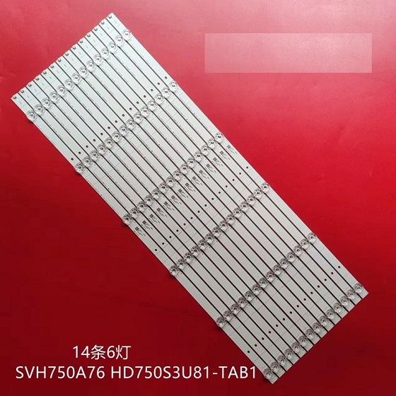 LED Strip(14)For CRH-BX75S3U813030T14069B8 SVH750A76 75R6E3 75H6570G 75H6570G 75E3D 75H6510G 75A6G