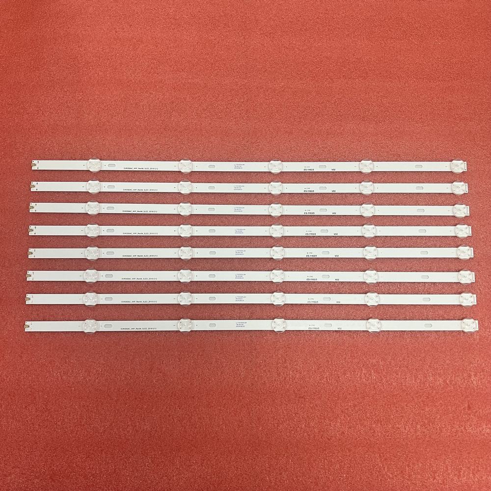 LED Backlight Strip(8) For Toshiba SVK550AC1 55LF621U19 55LF711U20 55L711U18 K550WDRBHK350A7