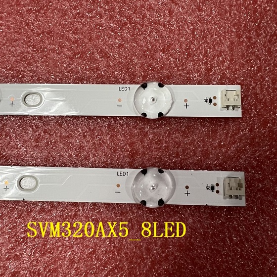 LED bar(2)For Panasonic TX-32FS400B TX-32FS500B SVM320AX5_8LED_180718