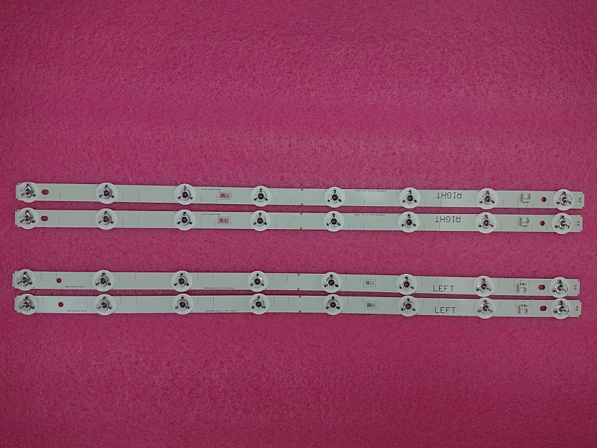 4 PCS(2*R+2*L) LED strip for Panasonic TX-55CS520B SVM550AD8 REV04 R L type