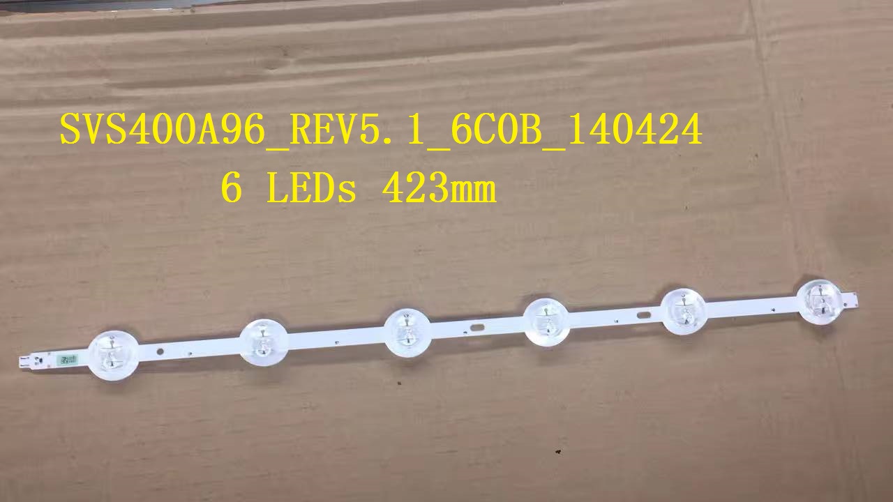 10 Pieces/lot New SVS400A96-REV5.1-6C0B-140424 6 LEDs 423mm