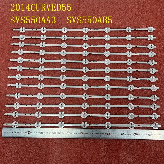 LED bar(12)For SAMSUNG 2014CURVED55 FCOM9 SVS550AB5 SVS550AA3-REV9 55PUS8909 55PUS8700 55PFS6909