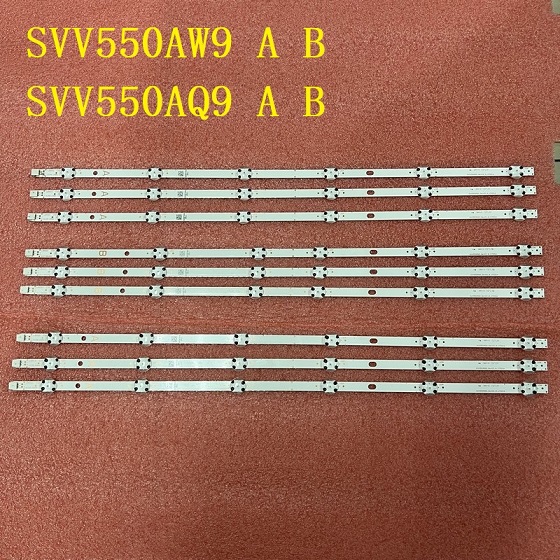 9pcs for PANASONIC TX-55FX550B TX-55FX550E  SVV550AW9 SVV550AQ9 A B JL.D55061330-078AS-M 078HS