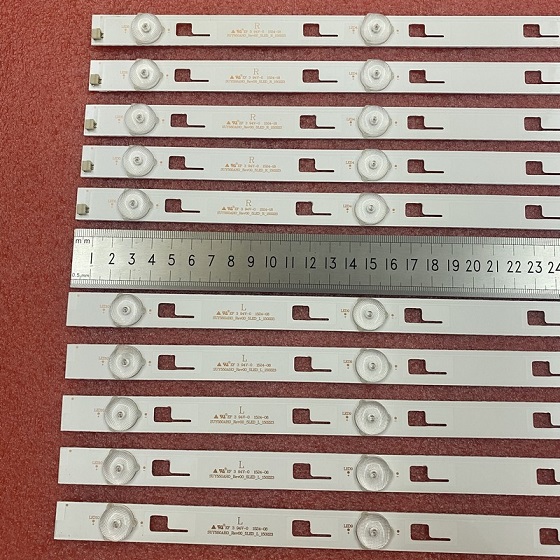 LED bar(10) For Sony KD-55X8000C KD-55X8005C SVY550AH0 5LED L R LSY550FN01-001