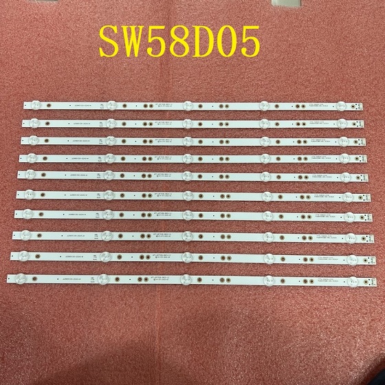 LED strip(10)For 58G2A300 58F5 58G2A 58G3 58K5D 58F55 JL.D58051330-202AS-M SW58D05-ZC22AG-06