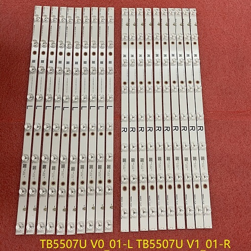 20pcs/set LED bar for Panasonic TX-55CXW754 TX-55CX700B TH-55CX700H TX-55CX750E TB5507U V0_01 V1
