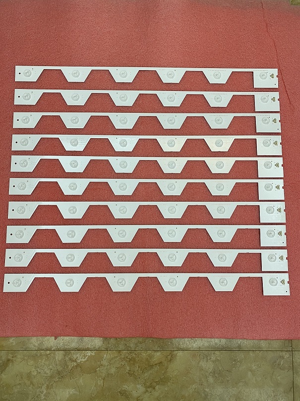 10pcs LED strip for 55FA3213 55UA6406 4C-LB5506-HR1 4C-LB5506-YH1 55HR330M06A1 B55A858U TMT_55E5800