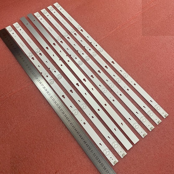 LED Bar(8)For TCL 55FS3750LBAA 55FS3750 YHA-4C-LB3205-YHEX1 OEM55LB09_LED TOT_32F3800A