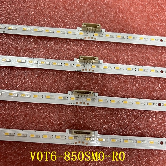 LED Strip(4)For Samsung BN96-50494A LM41-00862A V0T6-850SM0-R0 QN85Q60TAFXZA LH85QBREBGCXZA