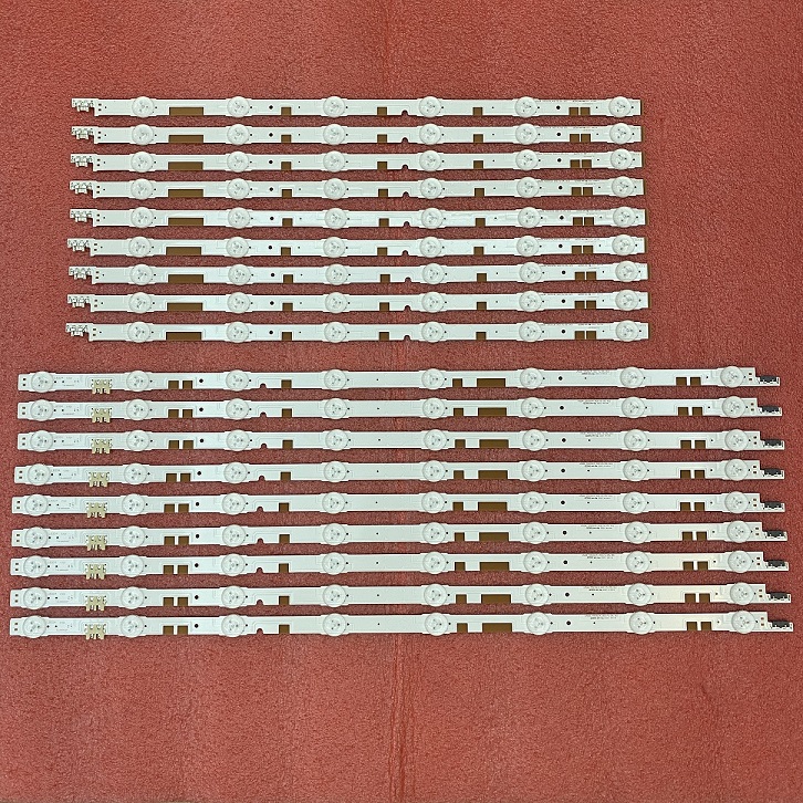 18pcs LED strip for Samsung UE55JU680 V5DR_550SCA_R0 V5DR_550SCB_R0 BN96-38481A 38482A 38880A 38881A