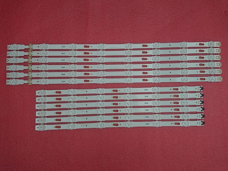 LED Backlight strip(12) for Samsung UE55JU7002T UN55JU7100 UE55JU7000 BN96-34803A BN96-34804A