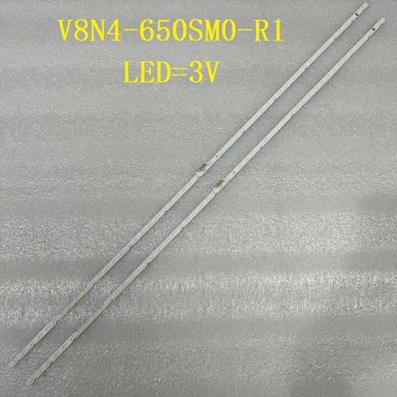 LED strip(2)For V8N4-650SM0-R1 UE65RU7400 UE65NU7400 UA65RU7400 UA65NU7500 UA65RU8000 UA65NU7400