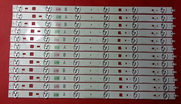 12 Pieces/lot for KDL-48W600B LED 1-889-674-12 SAMSUNG-2014-SONY-DIRECT-48-B-3228-6LEDS