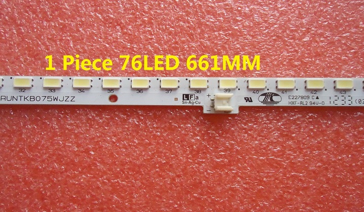 2013SSP60 5630 76 REV1.0 2013SSP60 LED strip RUNTKB075WJZZ AVS 60 5630 1 Piece 76LED 661MM