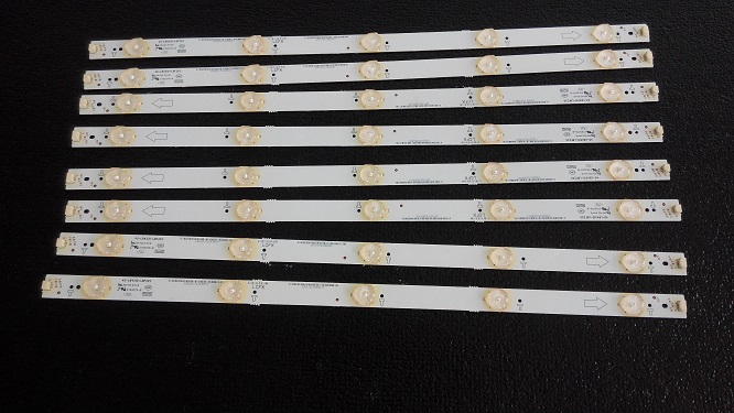 1pairs=8pcs/lot LED strip 40-LB4310-LBF2XG for screen LVF430SSTME13 5LED